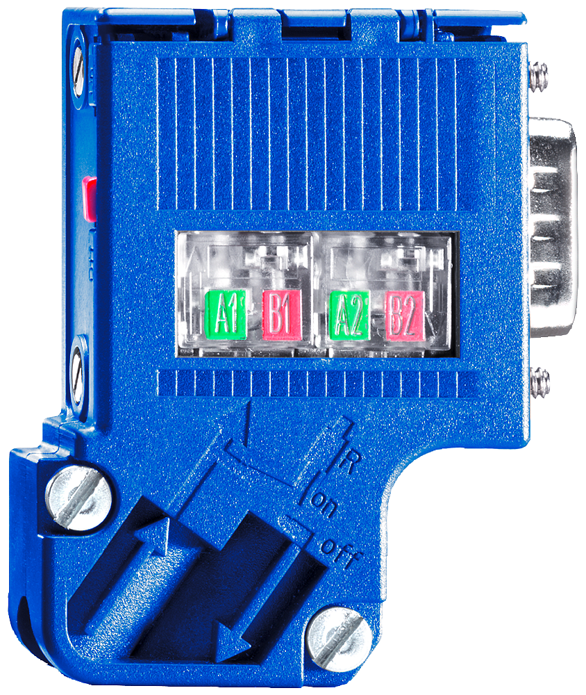 6ES7972-0DA60-0XA0 SIMATIC DP, Bus connection plug for PROFIBUS with slanted