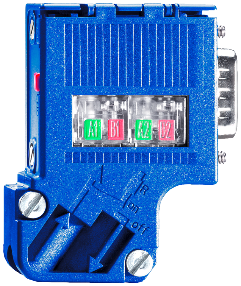6ES7972-0DA60-0XA0 SIMATIC DP, Bus connection plug for PROFIBUS with slanted
