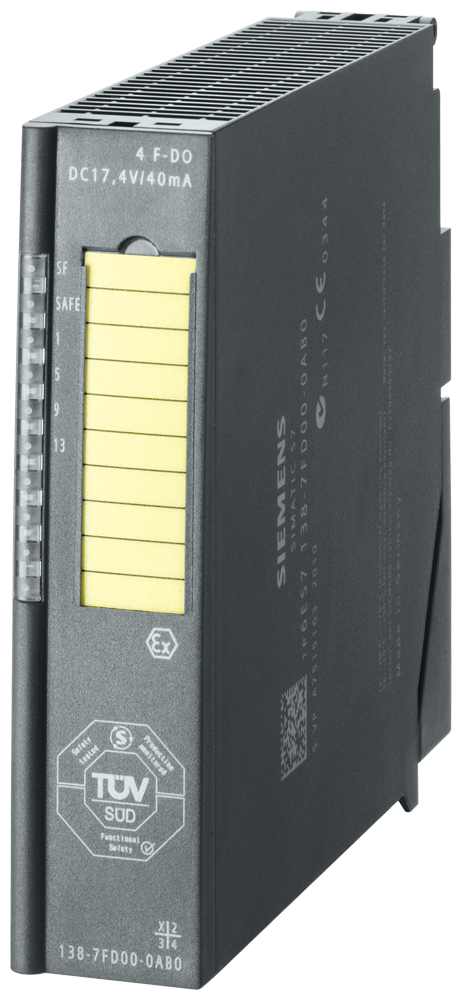 6ES7138-7FD00-0AB0 SIMATIC, fail-safe electronic module for ET200iSP,