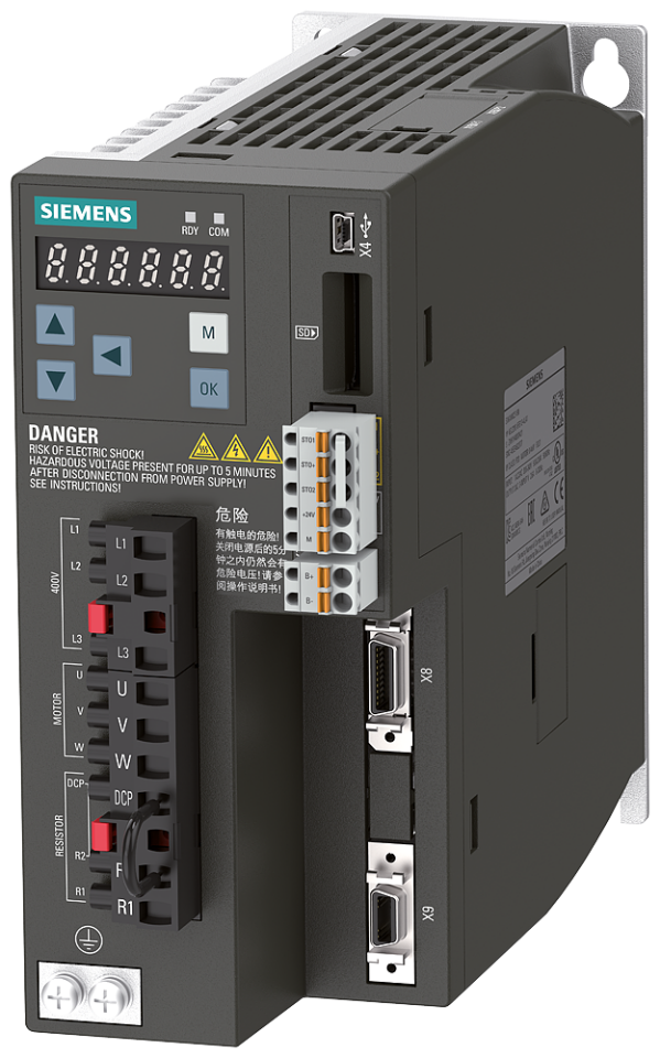 6SL3210-5FE11-0UF0 SINAMICS V90, with PROFINET Input voltage: 380-480