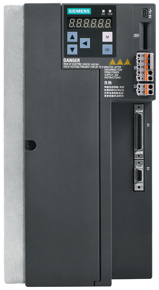 6SL3210-5FE15-0UA0 SINAMICS V90 Input voltage: 380-480 V 3 A -15%/+10%
