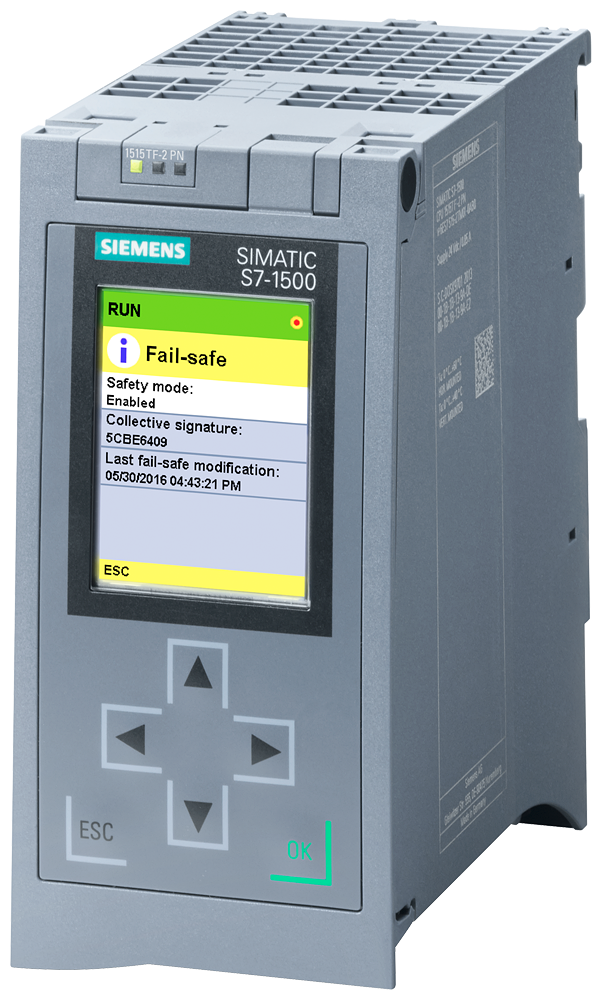 6ES7515-2UM01-0AB0 *** spare part *** SIMATIC S7-1500T, CPU 1515TF-2 PN,