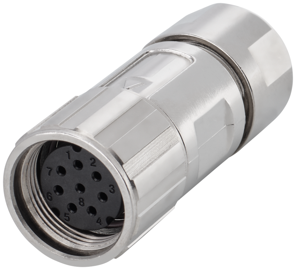 6FX2003-0SL13 Signal connector straight for S-1FL6 HI with rotary