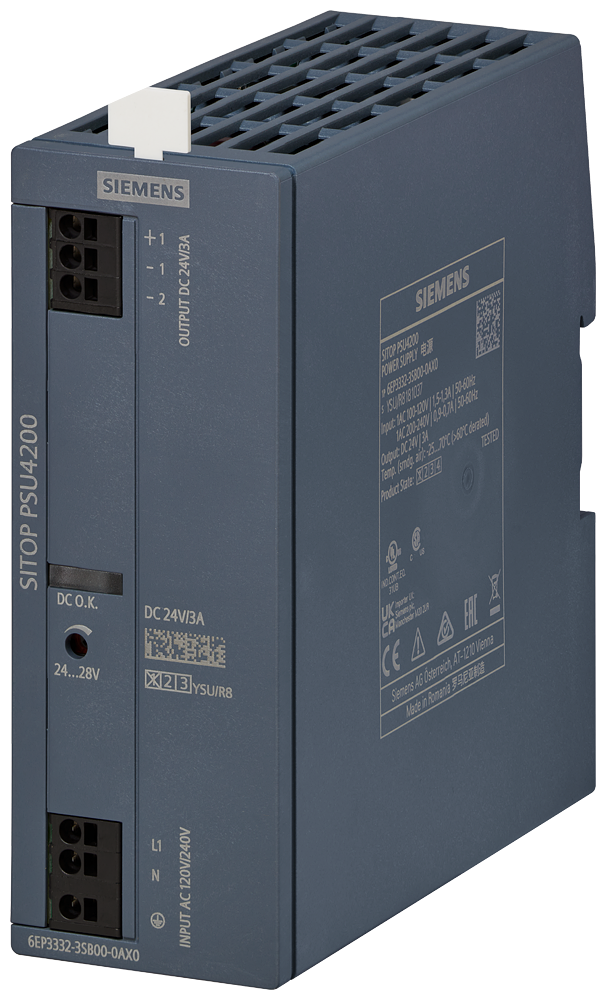 6EP3332-3SB00-0AX0 SITOP PSU4200 1AC 24 V/3 A stabilized power supply