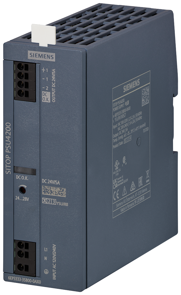 6EP3333-3SB00-0AX0 SITOP PSU4200 1AC 24 V/5 A stabilized power supply
