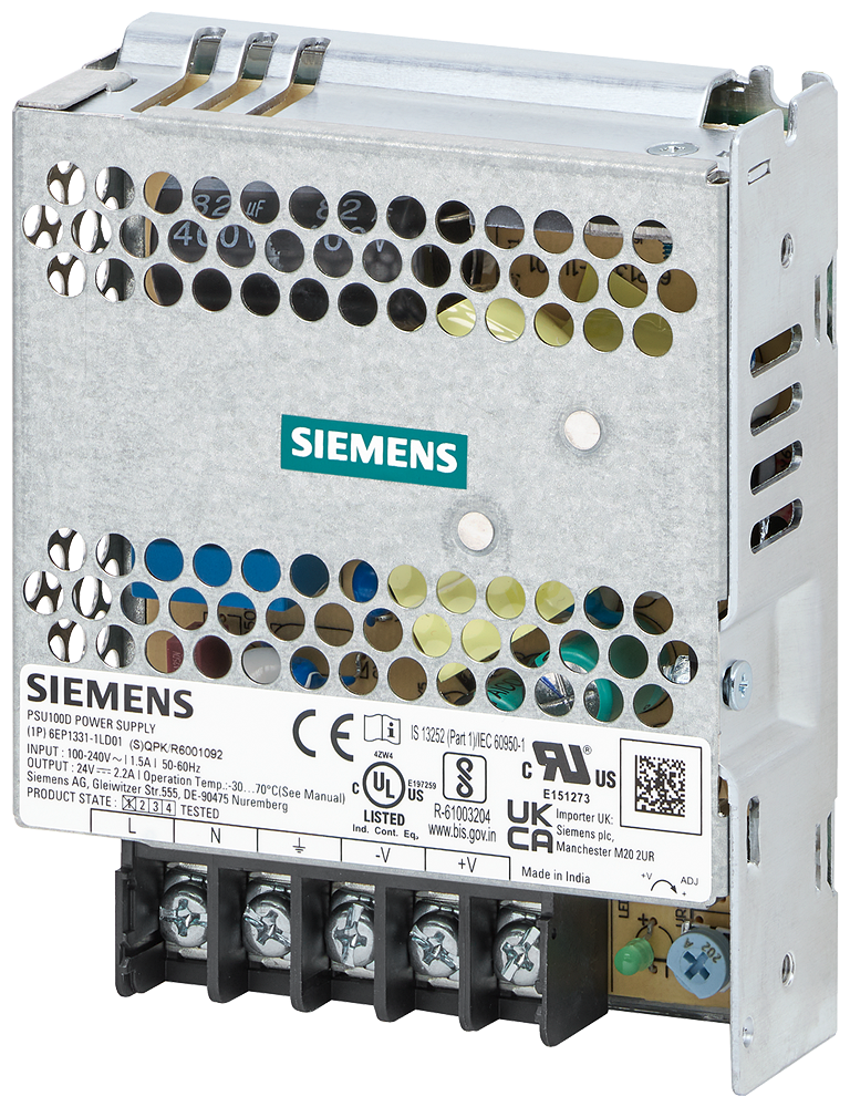 6EP1331-1LD01 PSU100D 24 V/2.2 A stabilized power supply input: 100-240