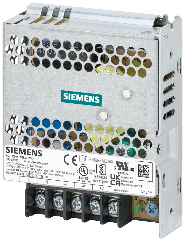 6EP1331-1LD01 PSU100D 24 V/2.2 A stabilized power supply input: 100-240