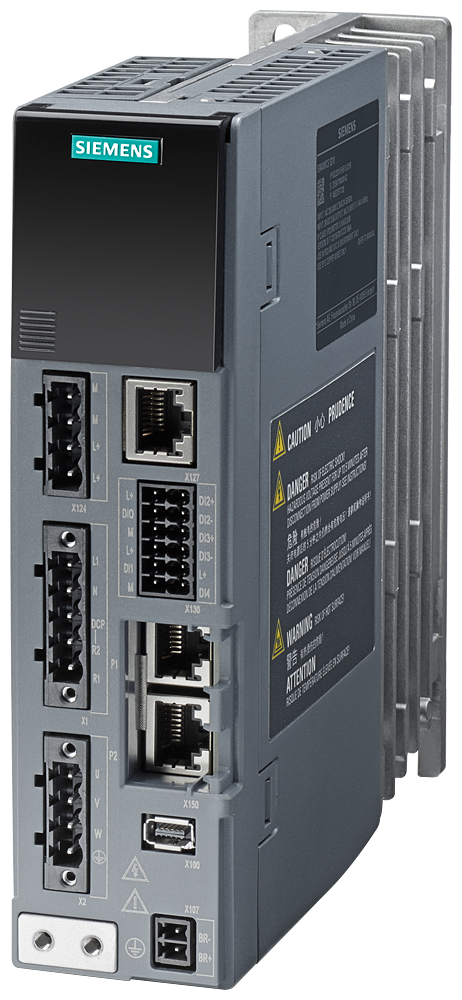 6SL3210-5HB10-1UF0 SINAMICS S210 Input voltage: 200-240V 1AC; -10%/+10%;