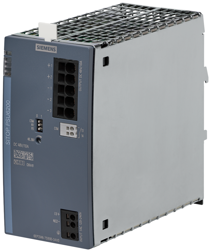 6EP3346-7SB00-3AX0 SITOP PSU6200 48 V/10 A stabilized power supply input: