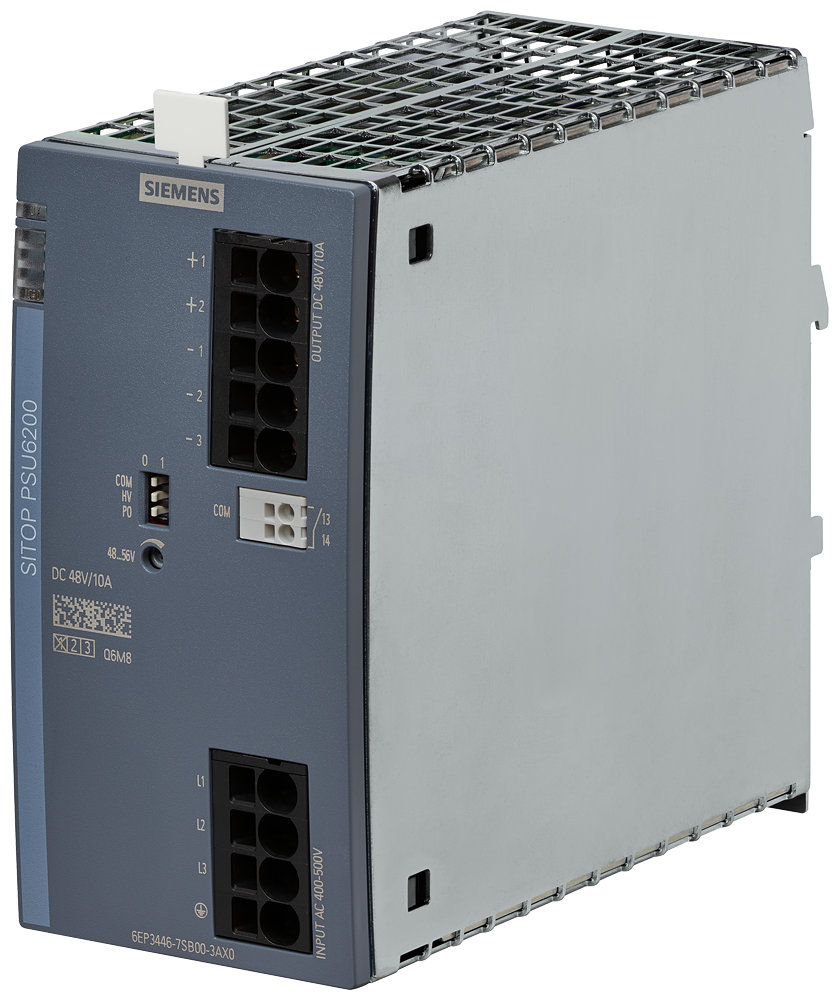 6EP3446-7SB00-3AX0 SITOP PSU6200 48 V/10 A Stabilized power supply Input: