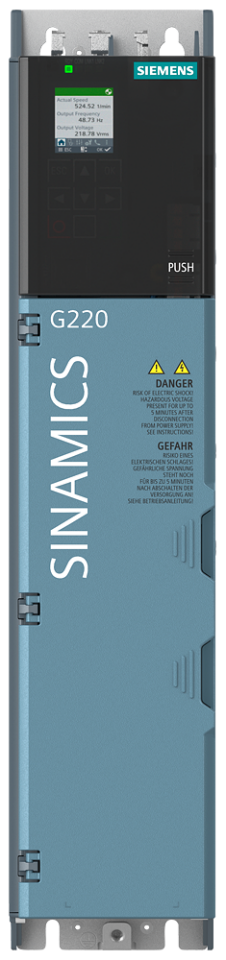 6SL4113-0CA15-0AF0 SINAMICS G220 380-500 V 3AC + 10/-20% 47-63 Hz power