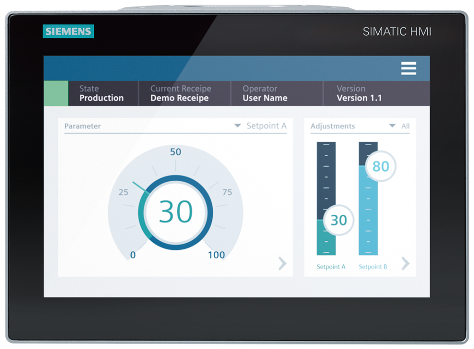 6AV2128-3MB27-0BX0 SIMATIC HMI MTP1200 PRO for support arm (expandable,