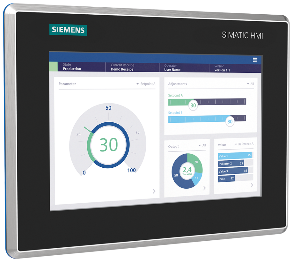6AV2128-3GB40-0AX0 SIMATIC HMI MTP700 Unified Comfort Panel hygienic,