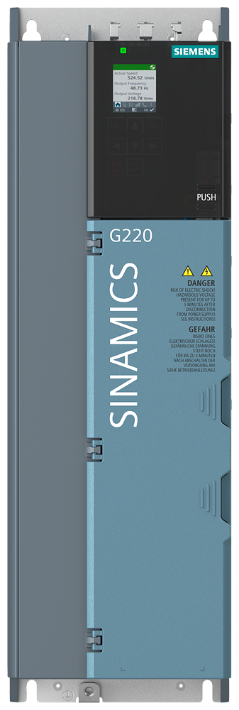 6SL4113-0CA18-0AF0 SINAMICS G220 380-500 V 3AC + 10/-20% 47-63 Hz power