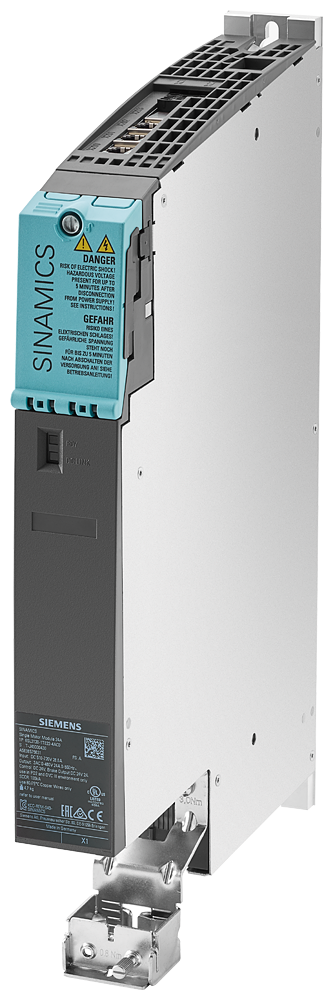 6SL3120-1TE22-4AC0 SINAMICS S120 SINGLE MOTOR MODULE INPUT: DC 600V OUTPUT: