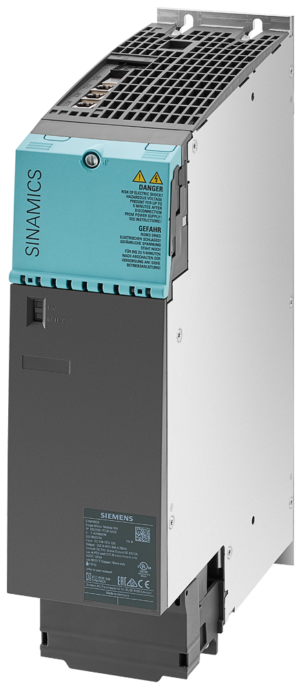 6SL3120-1TE26-0AC0 SINAMICS S120 SINGLE MOTOR MODULE INPUT: DC 600V OUTPUT: