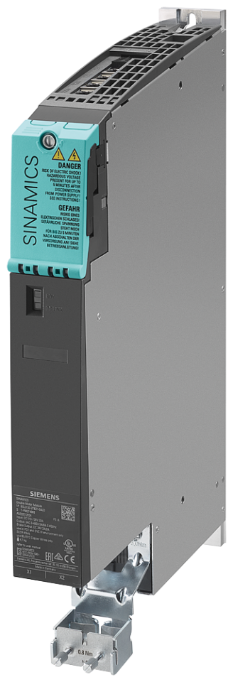 6SL3120-2TE13-0AD0 SINAMICS S120 DOUBLE MOTOR MODULE INPUT: DC 600V OUTPUT: