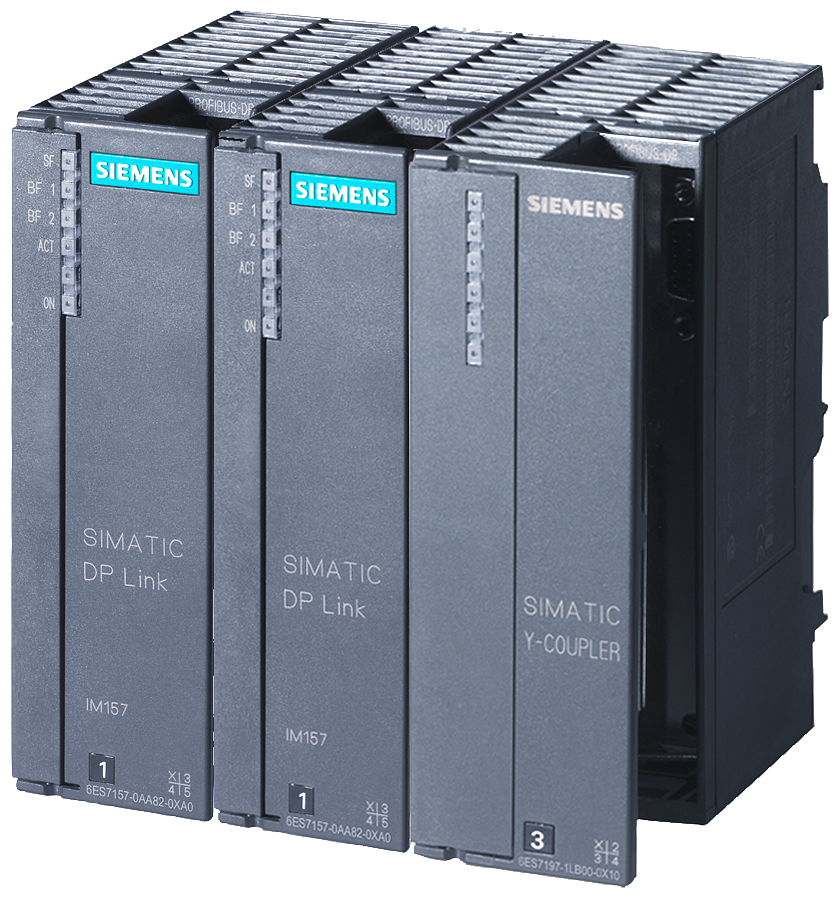 6ES7197-1LB00-0XA0 SIMATIC S7, Y coupler for setting up a Y-Link for redundant