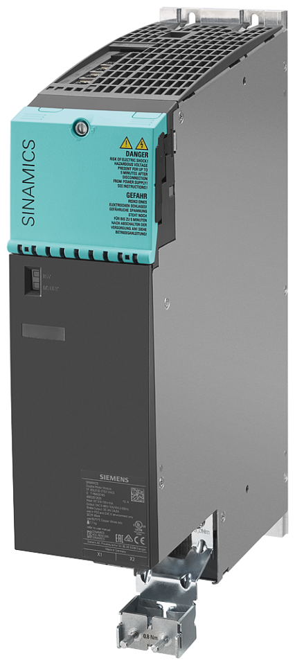 6SL3120-2TE21-8AC0 SINAMICS S120 Double Motor Module input: 600 V DC output: