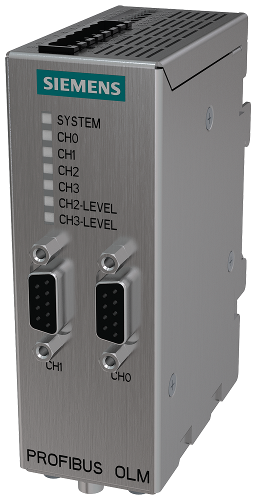 6GK1503-4CB00 PROFIBUS OLM/G22 V4.0; Optical link module with 2 RS