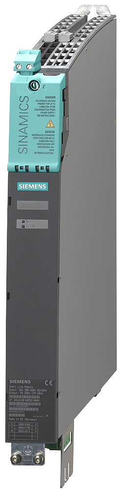 6SL3130-6TE21-6AA4 SINAMICS S120 SMART LINE MODULE INPUT: 3AC 380-480V,