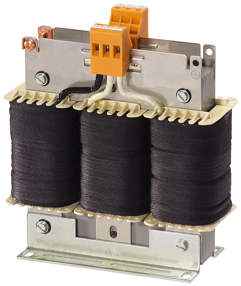6SL3000-0CE25-5AA0 SINAMICS LINE REACTOR FOR 55 KW SMART LINE MODULE INPUT: