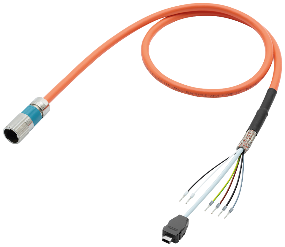 6FX8002-8QN11-1BG0 Single cable pre-assembled 4G1,5+1Q0,2STC+1P1,5C-C