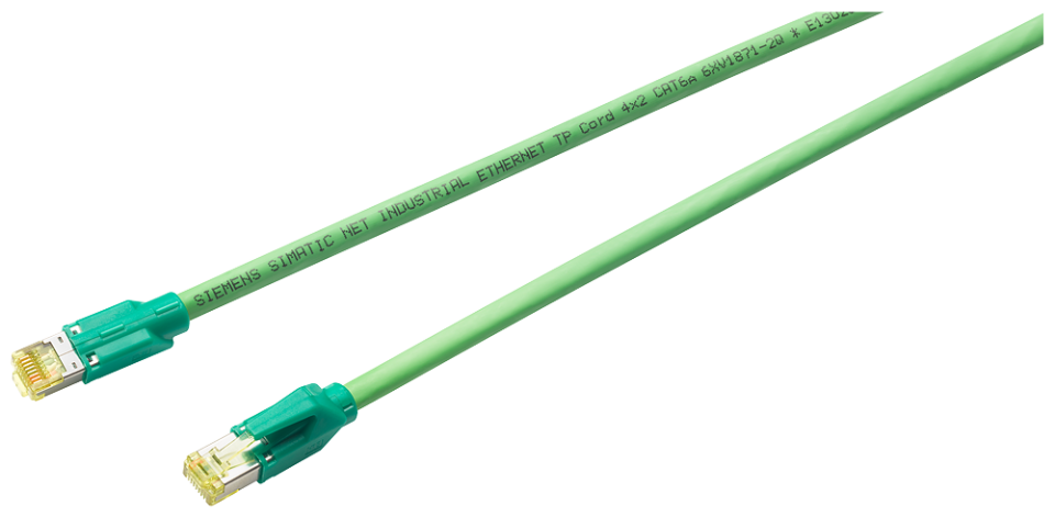 6XV1870-3QH60 Industrial Ethernet TP Cord RJ45/RJ45, CAT 6A, TP cable