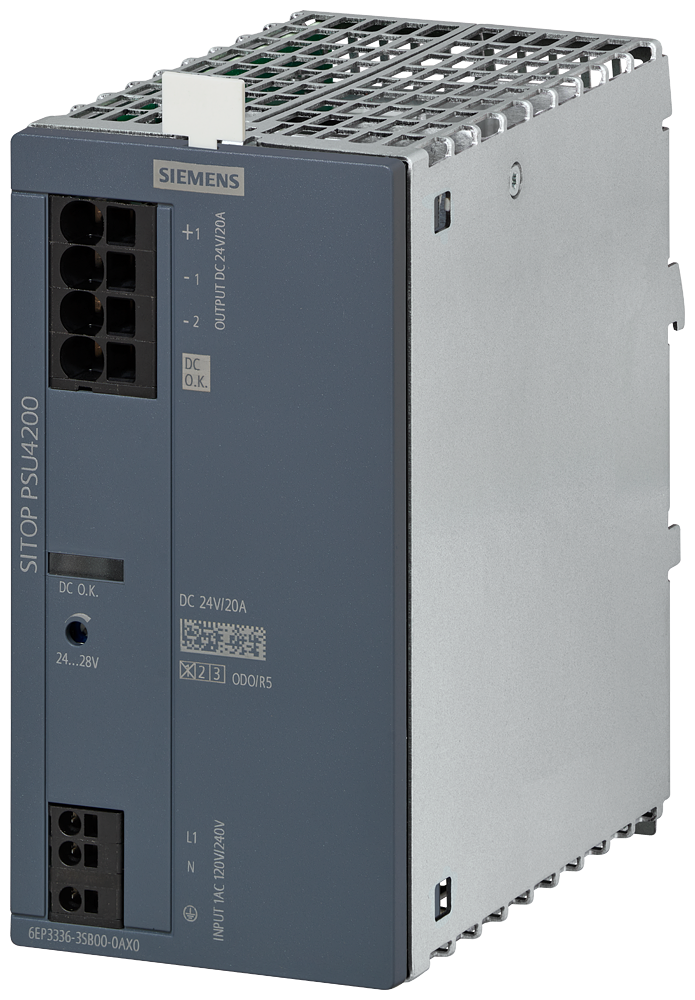 6EP3336-3SB00-0AX0 SITOP PSU4200 1AC 24 V/20 A stabilized power supply