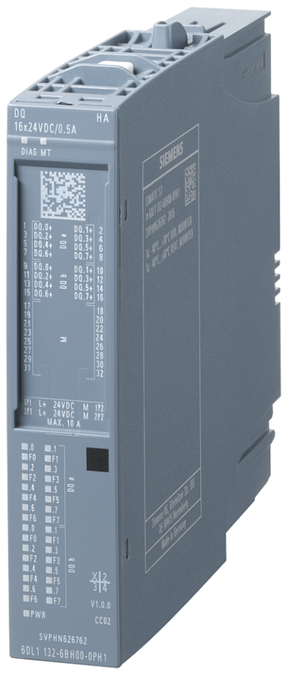 6dl1132-6bh00-0ph1 SIMATIC ET 200SP HA, digital output module, DQ 16X24VDC/0,5A