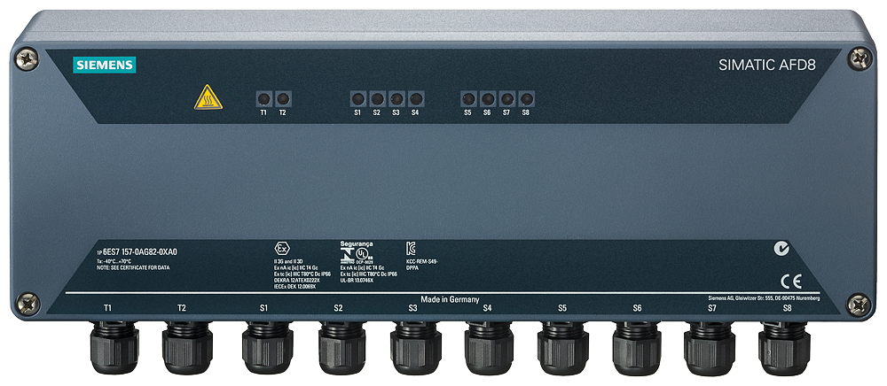 6ES7157-0AG82-0XA0 Active field distributor AFD8 for PROFIBUS PA for foundation