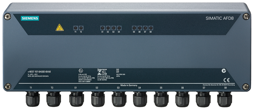 6ES7157-0AG82-0XA0 Active field distributor AFD8 for PROFIBUS PA for foundation