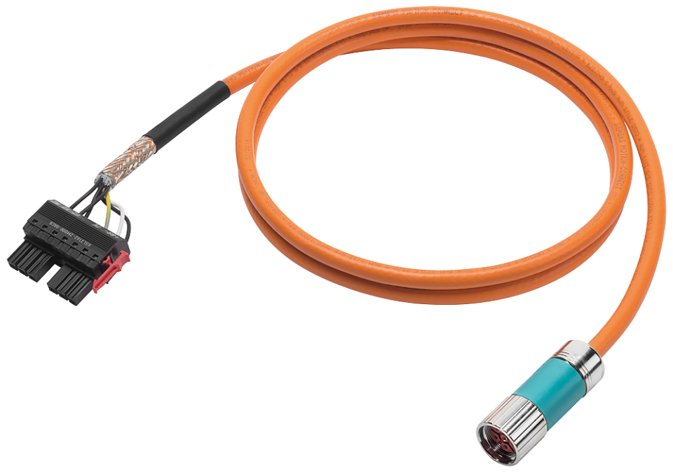 6FX5002-5DN06-1CF0 Power cable pre-assembled TYPE 6FX5002-5DN06 4X1.5,