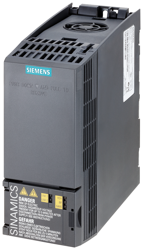 6SL3210-1KE12-3AF2 SINAMICS G120C rated power 3AC380-480V +10/-20%  47-63Hz