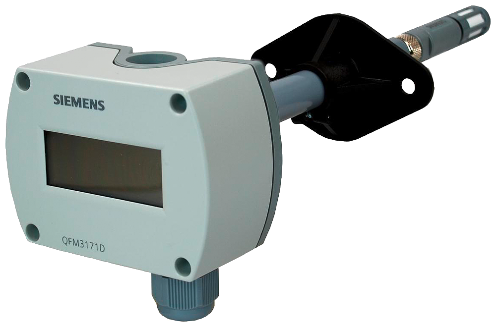 QFM3171D QFM3171D - Duct sensor for humidity (4...20 mA) and