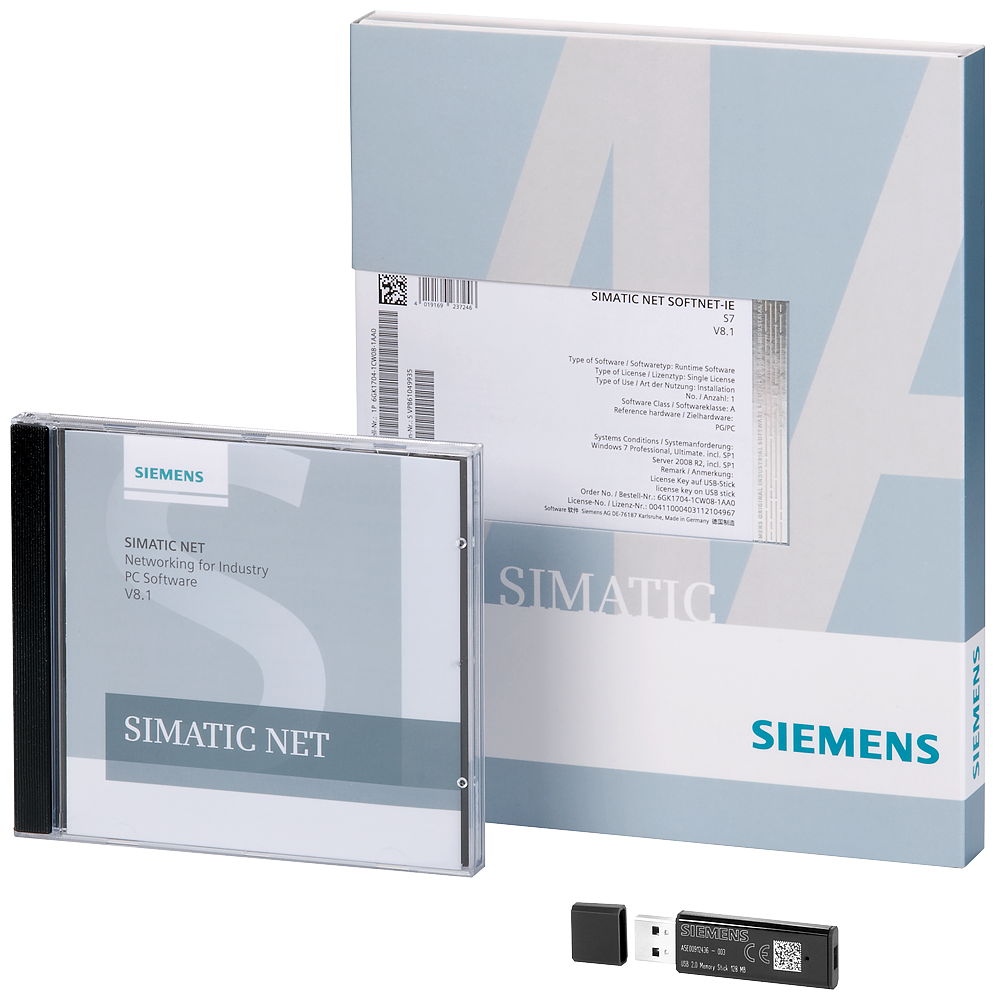 6GK1713-5DB16-0AA0 HARDNET-PB DP V16 software for DP, incl. PG, FDL OPC