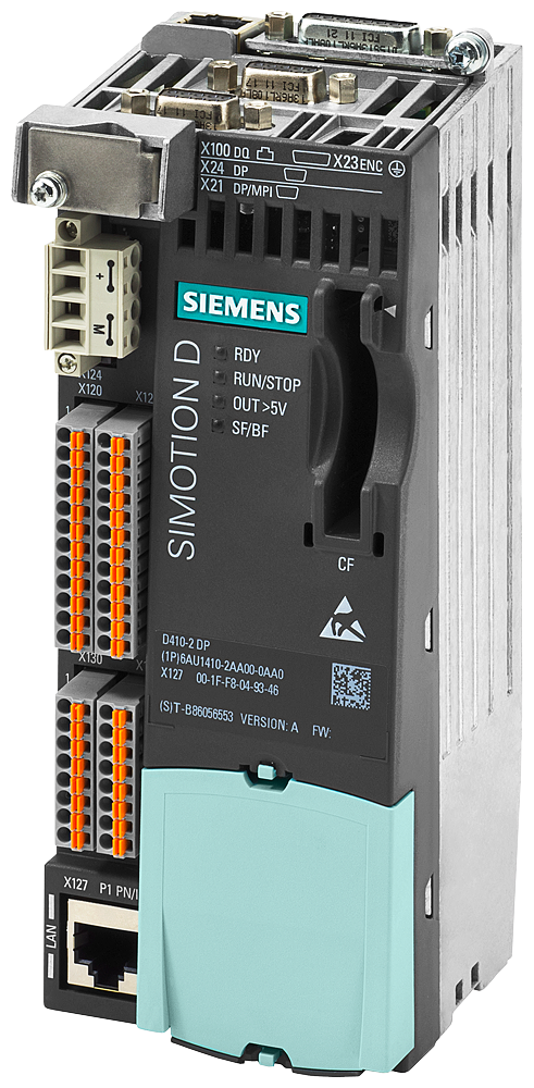 6AU1410-2AA00-0AA0 SIMOTION Drive-based Control Unit D410-2 DP; programmable