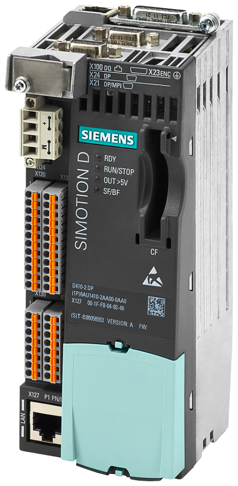 6AU1410-2AA00-0AA0 SIMOTION Drive-based Control Unit D410-2 DP; programmable