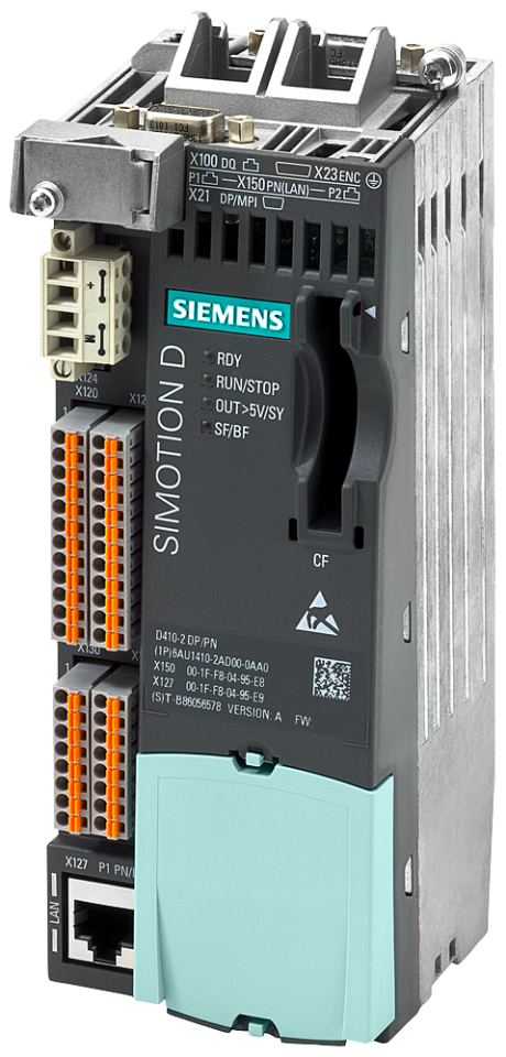 6AU1410-2AD00-0AA0 SIMOTION Drive-based Control Unit D410-2 DP/PN; programmable