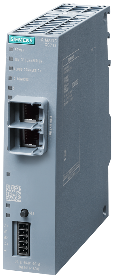 6GK1411-1AC00 SIMATIC CloudConnect 7, CC712 IoT Gateway for connection