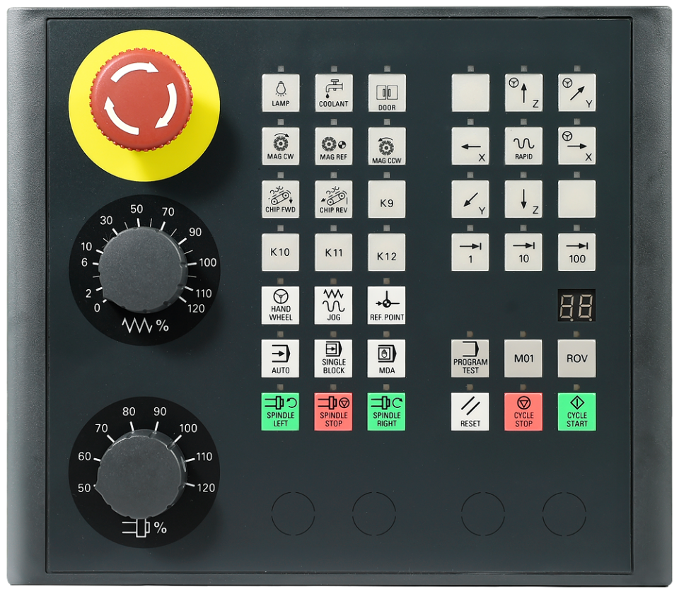 6FC5303-0AF35-2AA0 SINUMERIK 808D Machine control panel vertical English