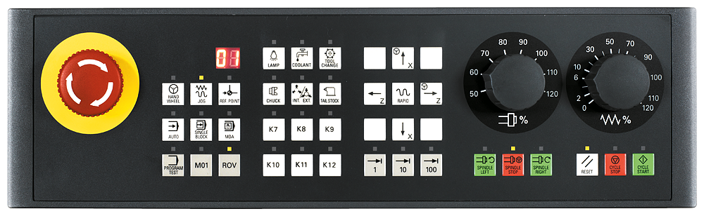 6FC5303-0AF35-0AA0 SINUMERIK 808D Machine control panel English layout