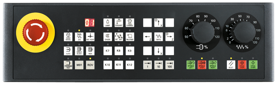 6FC5303-0AF35-0AA0 SINUMERIK 808D Machine control panel English layout
