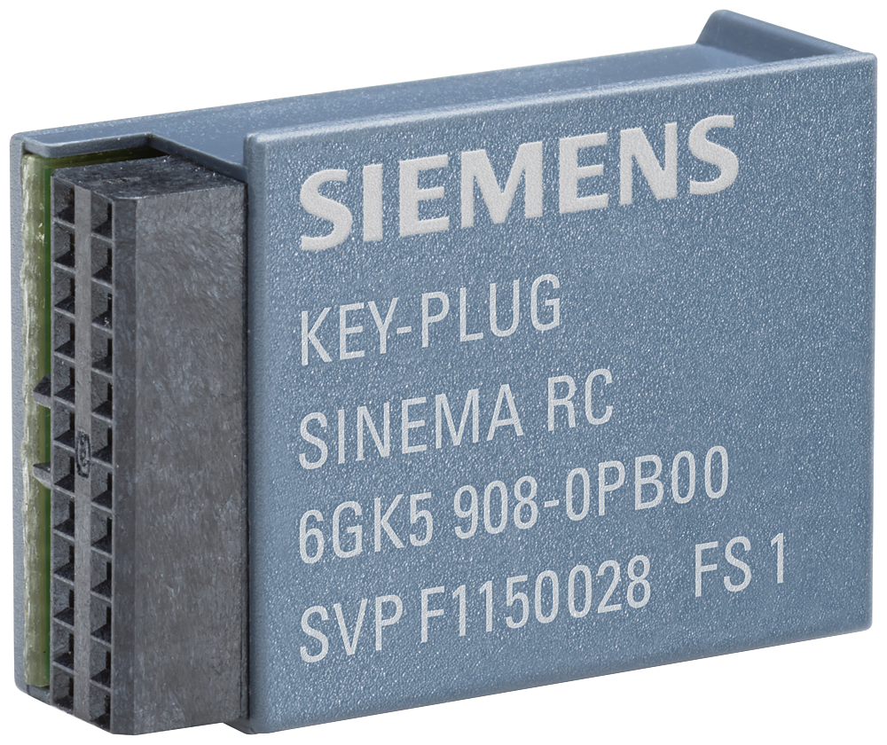 6GK5908-0PB00 KEY-PLUG SINEMA RC, Removable data storage medium for