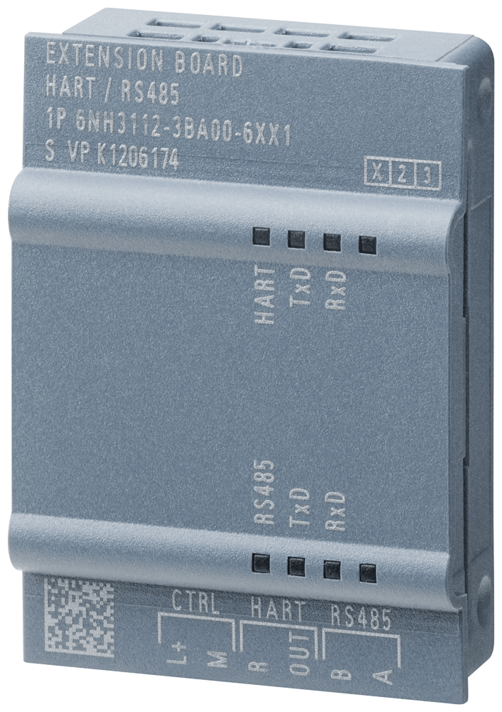 6NH3112-3BA00-6XX1 Extension Board HART/RS485 for low-power RTU3000C family;