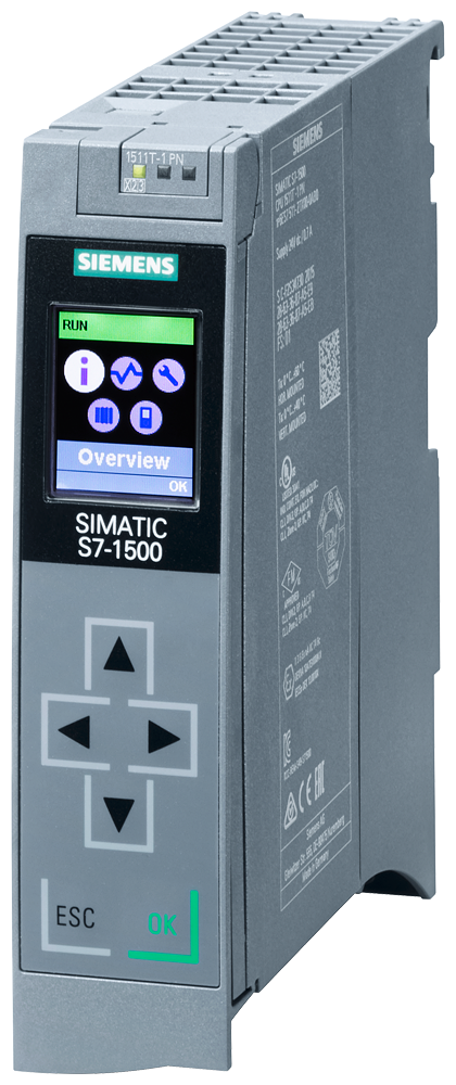 6ES7511-1TK01-0AB0 *** spare part *** SIMATIC S7-1500T, CPU 1511T-1 PN,