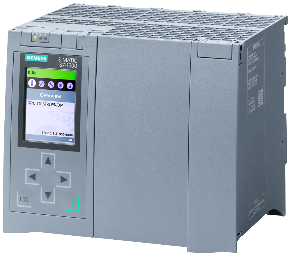 6ES7516-3TN00-0AB0 SIMATIC S7-1500T, CPU 1516T-3 PN/DP, central processing