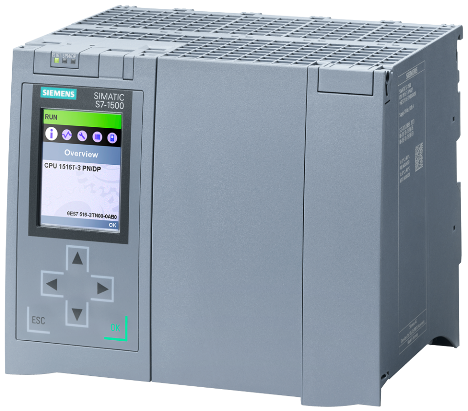 6ES7516-3TN00-0AB0 SIMATIC S7-1500T, CPU 1516T-3 PN/DP, central processing