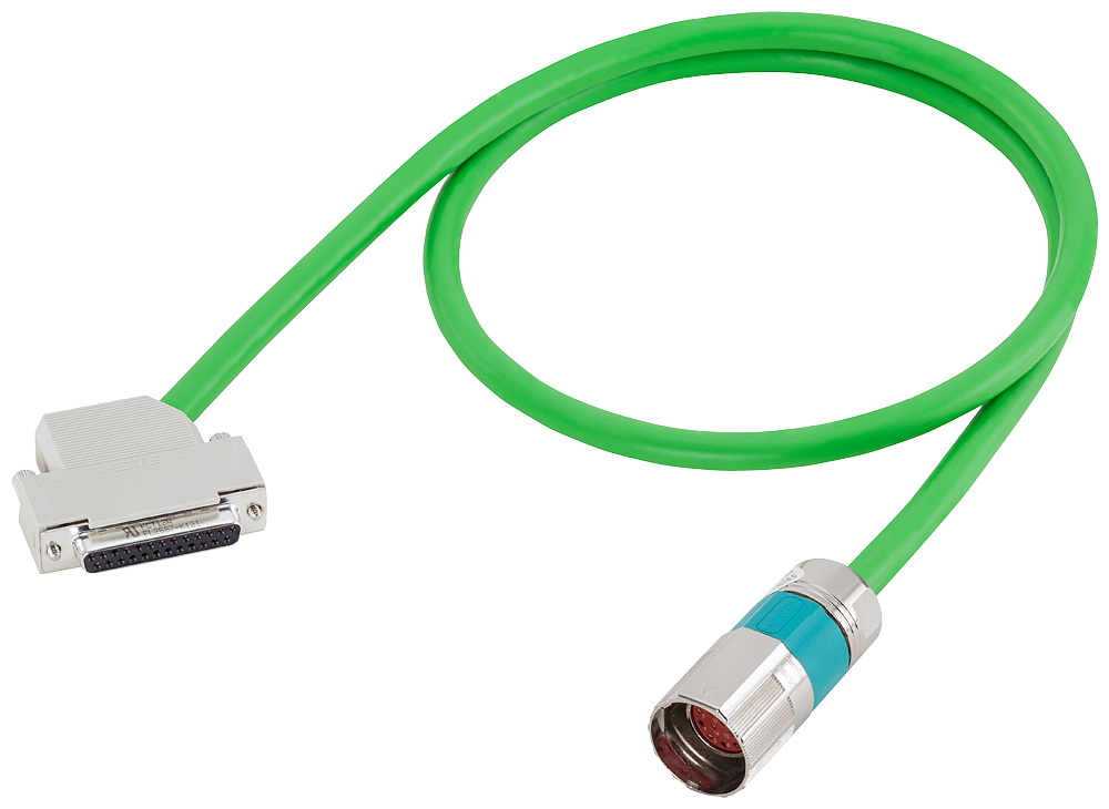 6FX8002-2CD01-1BA0 Signal cable pre-assembled for incremental encoder