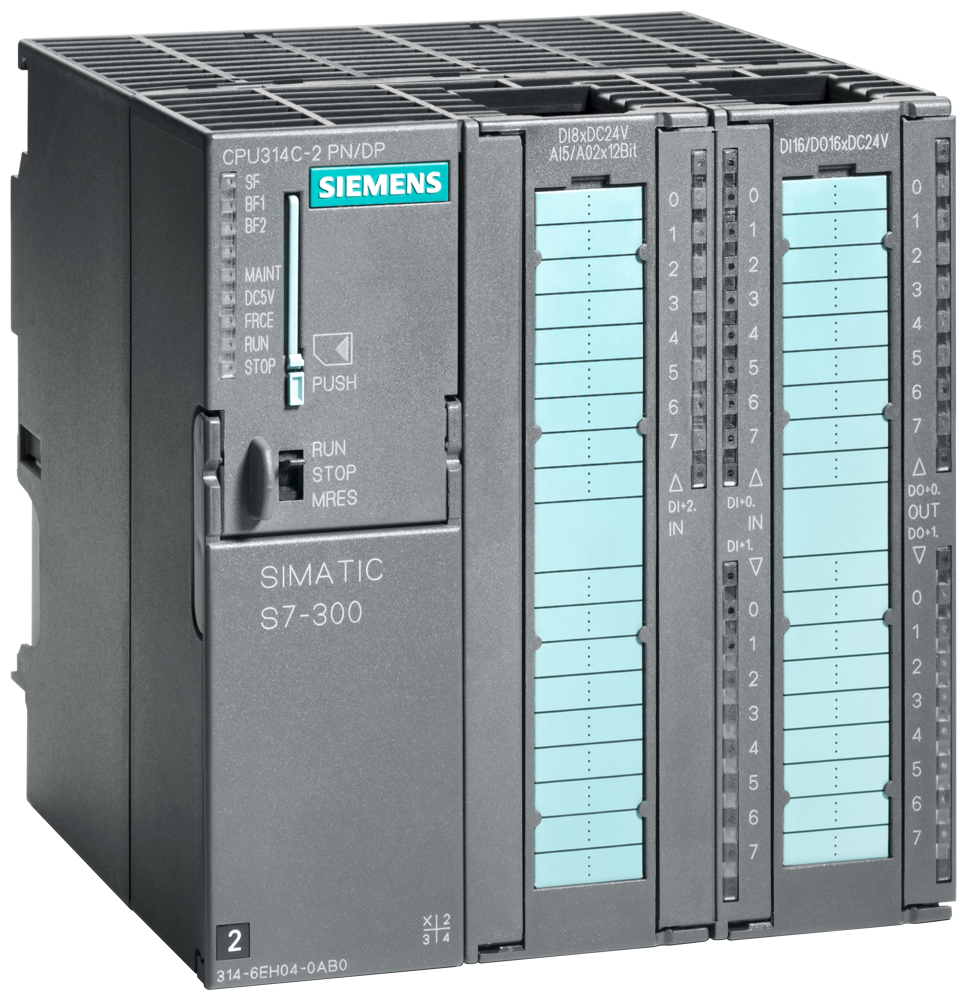 6ES7314-6EH04-0AB0 SIMATIC S7-300, CPU 314C-2PN/DP Compact CPU with 192